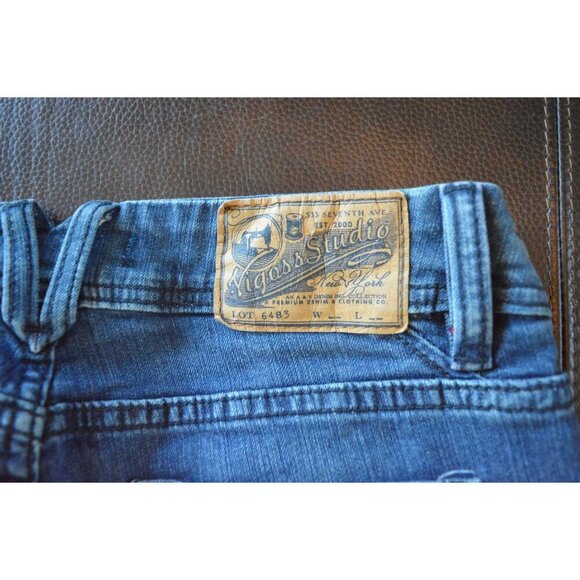 Vigoss Studio The Brooklyn Boot Jeans Womens 29 Bootcut Boho Earth Girl Casual - Picture 6 of 8